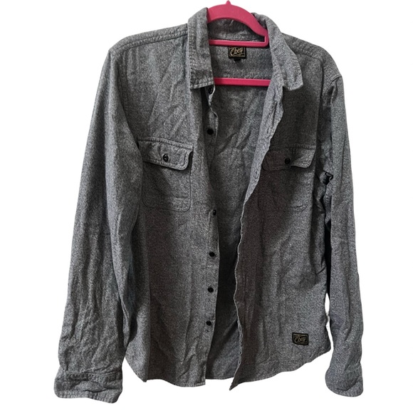 Obey Other - OBEY Gray Men's Button Up